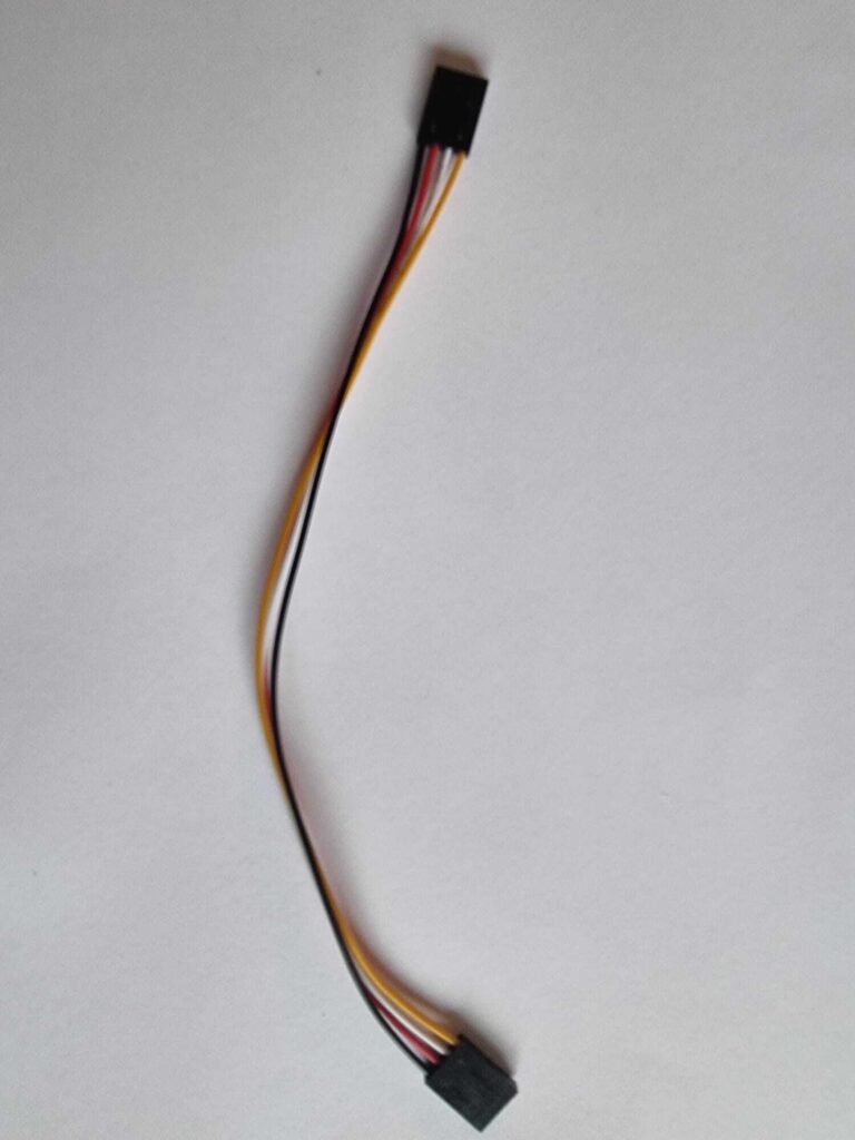 Jumper wire 20 cm 3pin female/female