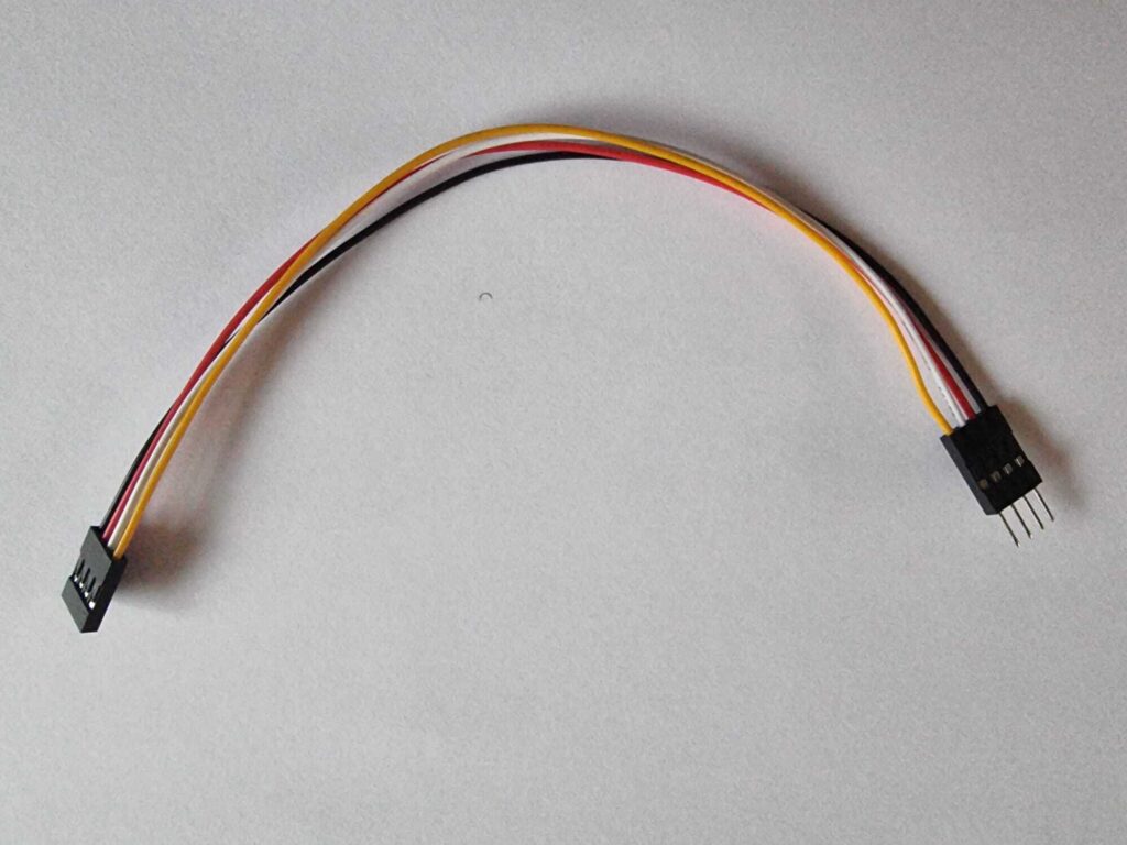 Jumper wire 20 cm 4pin male/female
