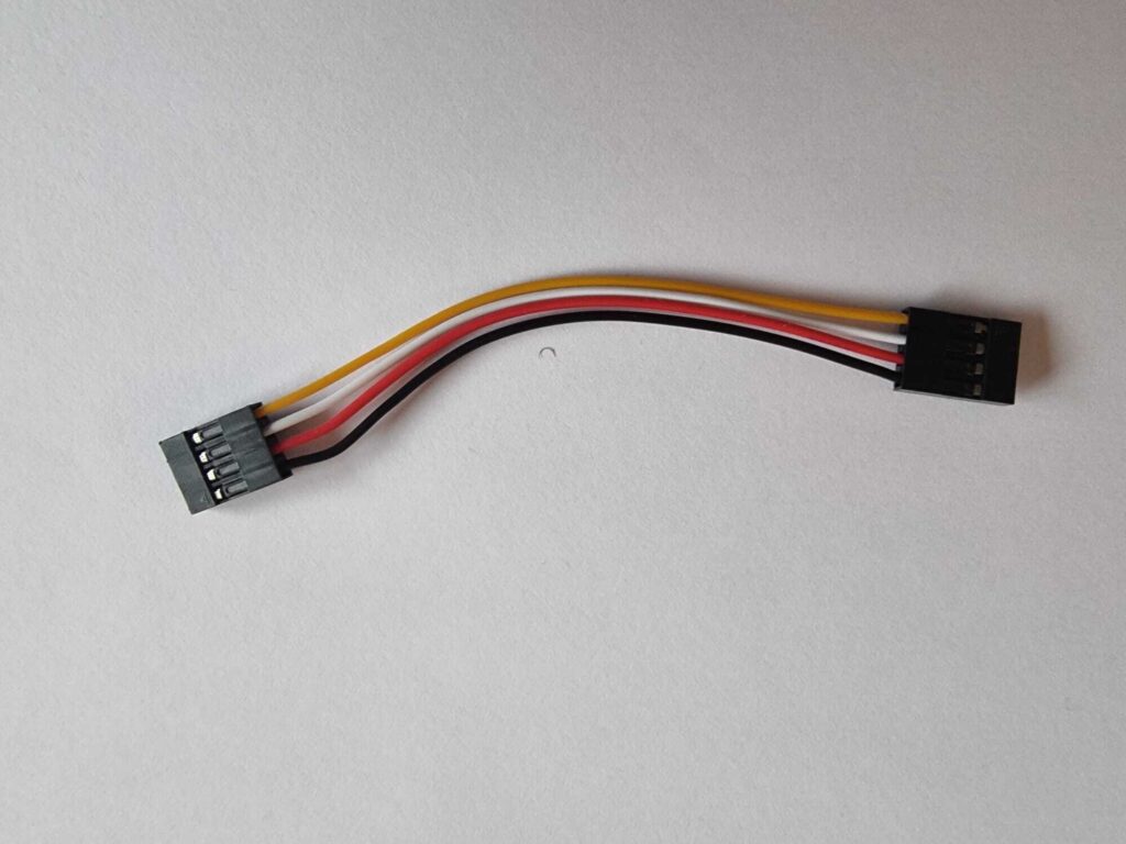 Jumperdraad 10 cm 4pin female/female