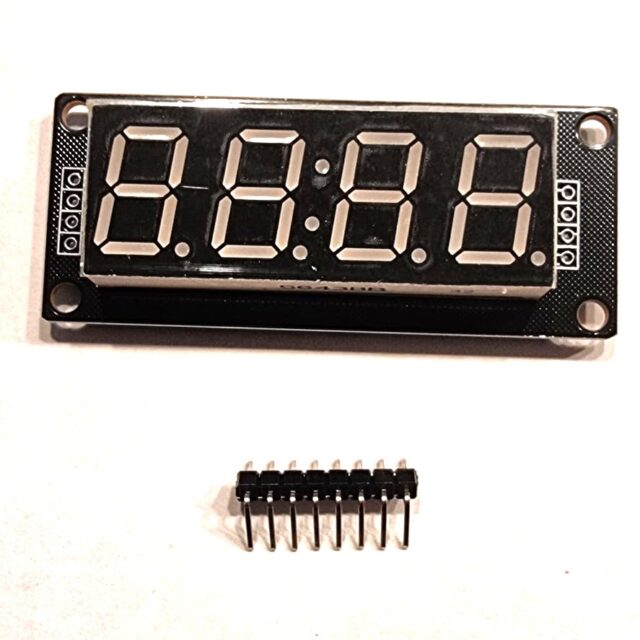 Segment display klein (blauw)