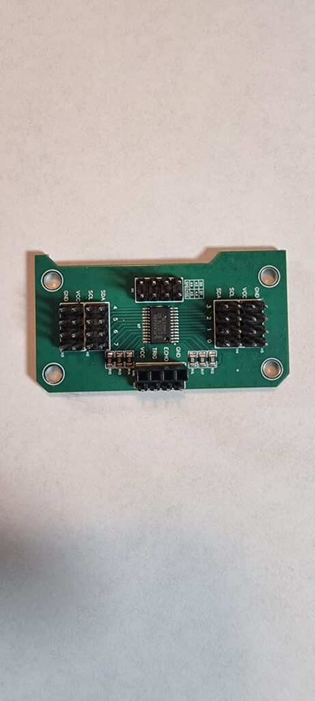 scl/sda module met pinnen vertikaal