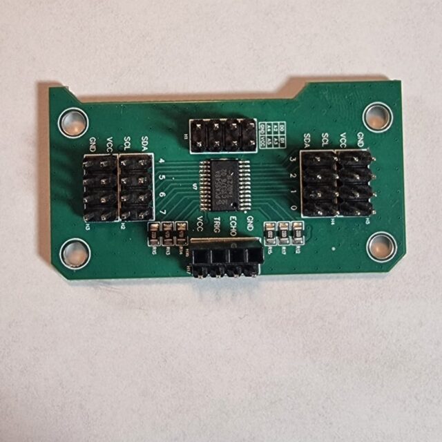 scl/sda module met pinnen vertikaal