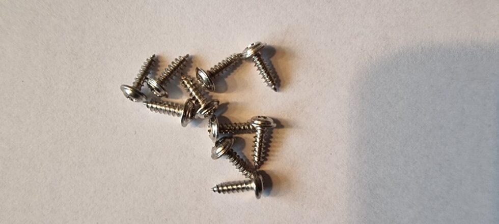 Philips schroef 2,3x12mm per 10 stuks