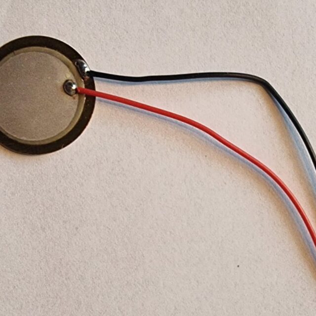 Piezo element 27mm diameter
