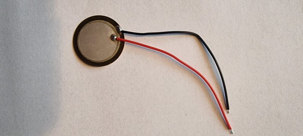 Piezo element 27mm diameter