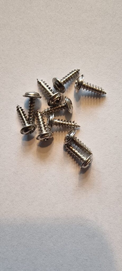 Philips schroef 2,3x8mm per 10 stuks