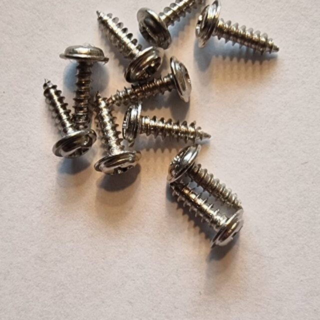 Philips schroef 2,3x8mm per 10 stuks