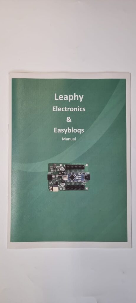 Handleiding Leaphy electronica (na 2025, Engels)