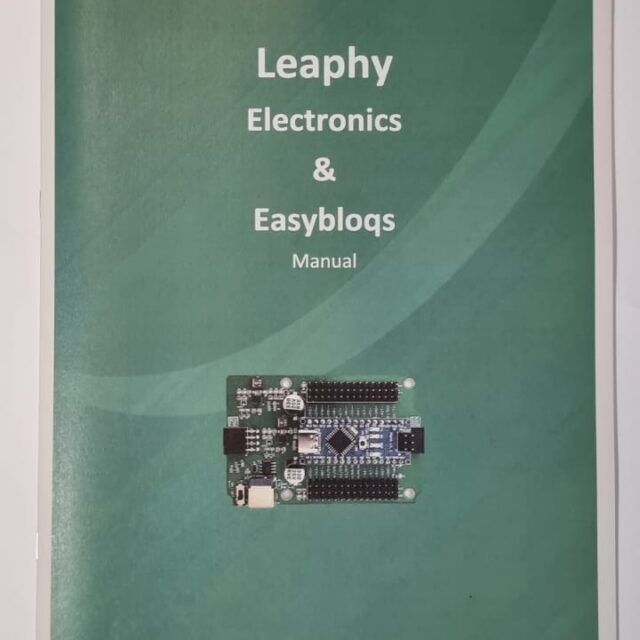 Handleiding Leaphy electronica (na 2025, Engels)