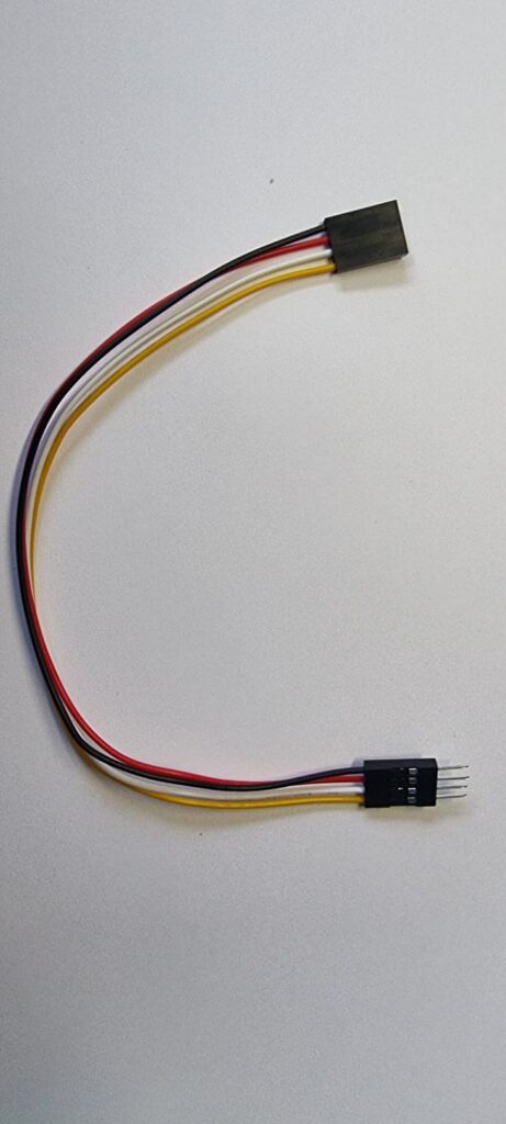 Jumperdraad 20cm 4 pins male/female