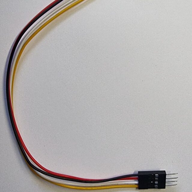 Jumperdraad 20cm 4 pins male/female